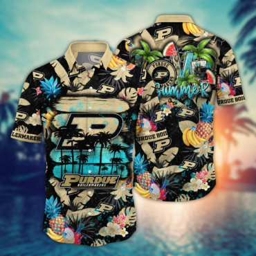 Purdue Boilermakers Ncaa Hawaiian Shirt Firefliestime Aloha Shirt