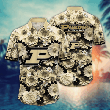 Purdue Boilermakers Ncaa Hawaiian Shirt Trending For This Summer Customize Shirt