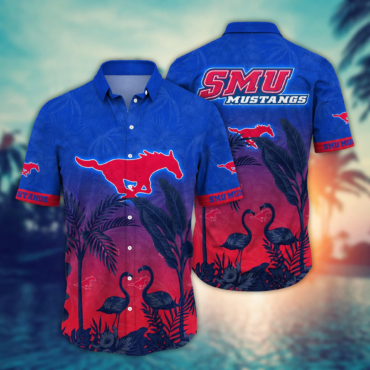 SMU Mustangs Ncaa Hawaiian Shirt Augusttime Aloha Shirt