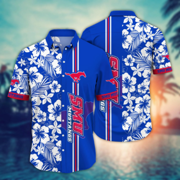 SMU Mustangs Ncaa Hawaiian Shirt Popsiclestime Aloha Shirt