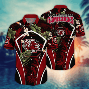 South Carolina Gamecocks Ncaa Hawaiian Shirt Hiking Aloha Shirt
