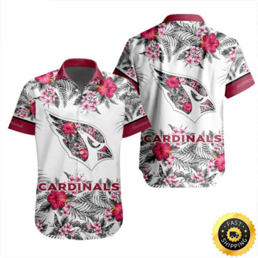 Arizona Cardinals Hawaiian Shirt Special Floral Tropical Team Spirit