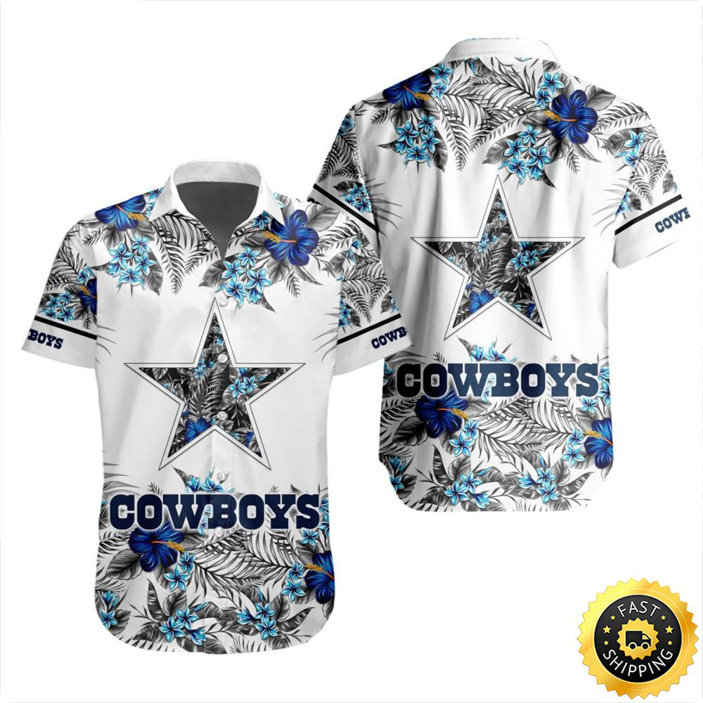 Dallas Cowboys Hawaiian Shirt Special Floral Tropical Team Spirit