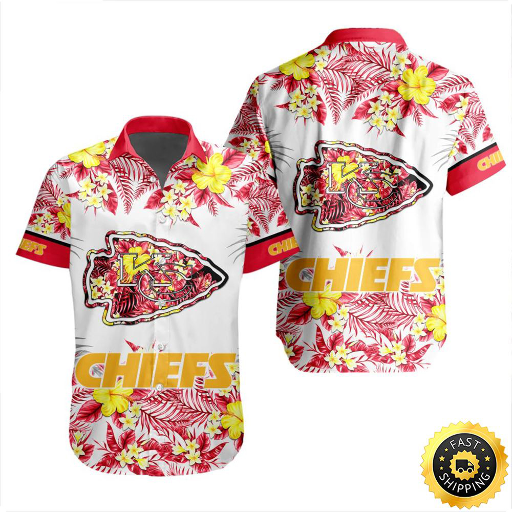 Kansas City Chiefs Hawaiian Shirt Special Floral Tropical Team Spirit