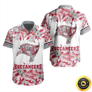 Tampa Bay Buccaneers Hawaiian Shirt Special Floral Tropical Team Spirit