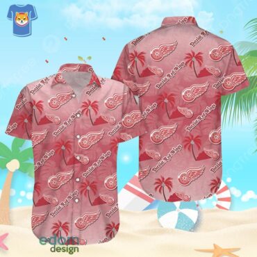 Detroit Red Wings Hawaiian Shirt For Fans