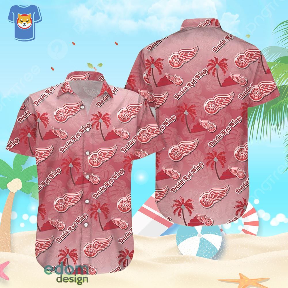 Detroit Red Wings Hawaiian Shirt For Fans