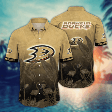 Anaheim Ducks NHL Hawaiian Shirt Getawaystime Aloha Shirt