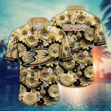 Anaheim Ducks NHL Hawaiian Shirt Trending For This Summer Customize Shirt