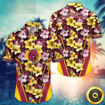 Arizona Cardinals Hawaii Shirt Flower Tropical Getaway Shirts