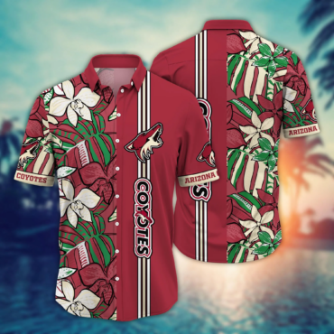Arizona Coyotes NHL Hawaiian Shirt Daylight Aloha Shirt