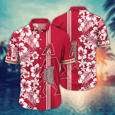 Arizona Diamondbacks Mlb Hawaiian Shirt Umbrellas For Suntime Aloha Shirt