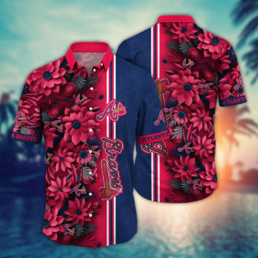 Atlanta Braves MLB Hawaiian Shirt Custom Tan Lines Aloha Shirt