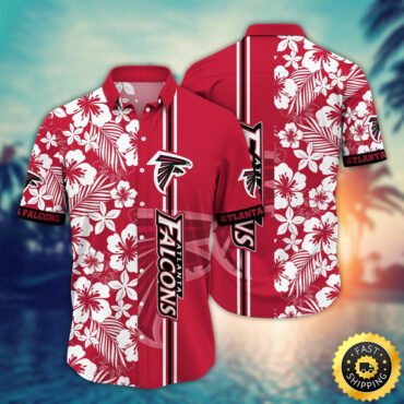 Atlanta Falcons Hawaii Shirt  Flower Exotic Island Fashion