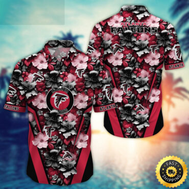 Atlanta Falcons Hawaii Shirt  Flower Tropical Getaway Shirts