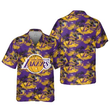 Los Angeles Lakers Authentic Hawaiian Shirt