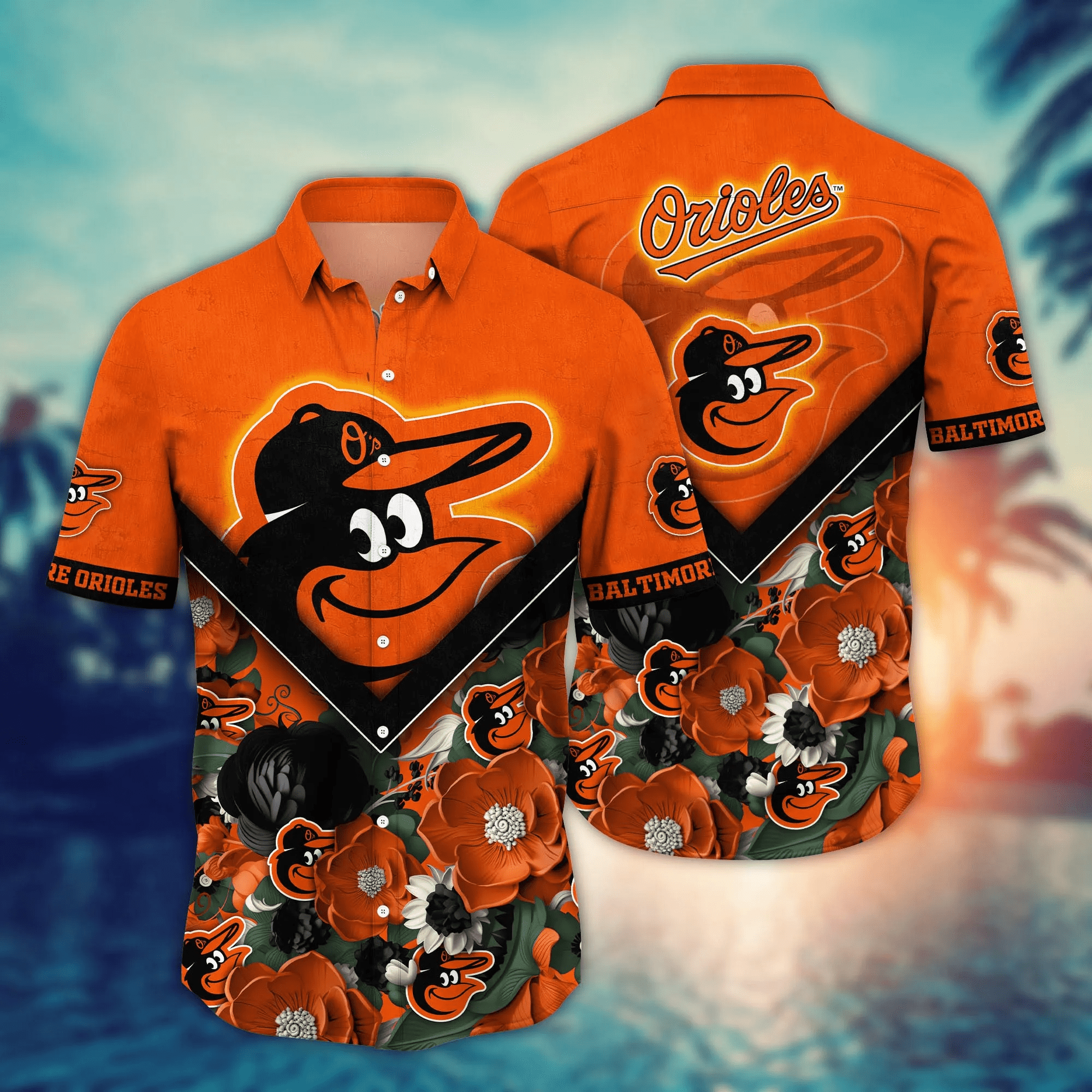 Baltimore Orioles MLB Hawaiian Shirt Custom June Aloha Shirt