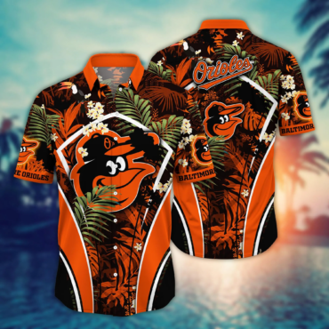 Baltimore Orioles MLB Hawaiian Shirt Evening Strolls Aloha Shirt