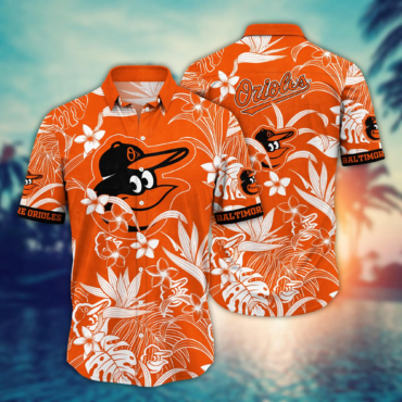 Baltimore Orioles MLB Hawaiian Shirt Sundowntime Aloha Shirt