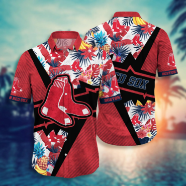 Boston Red Sox MLB Hawaiian Shirt Watermelons Aloha Shirt