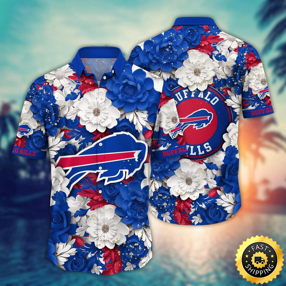 Buffalo Bills Hawaii Shirt Flower Summer Vibes