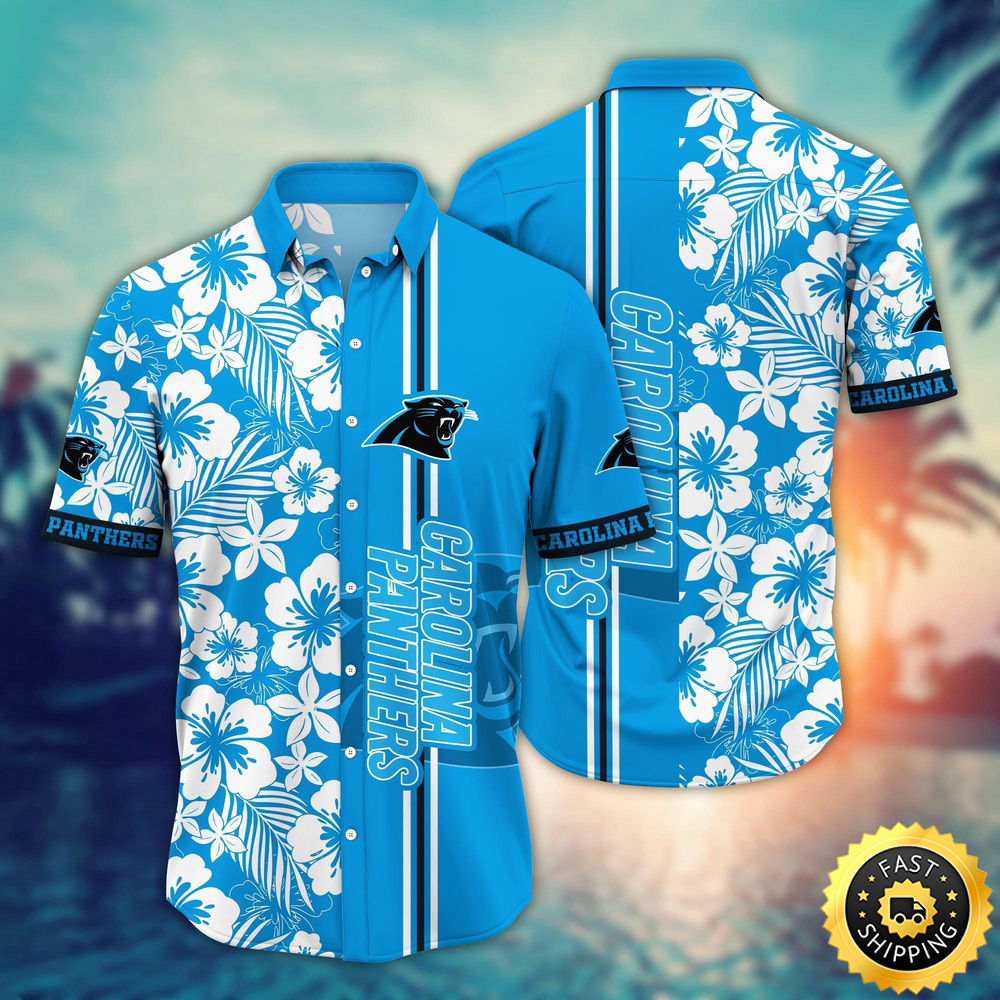 Carolina Panthers Hawaii Shirt Flower Exotic Island Fashion