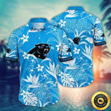 Carolina Panthers Hawaii Shirt  Flower Vacation Mood Shirts