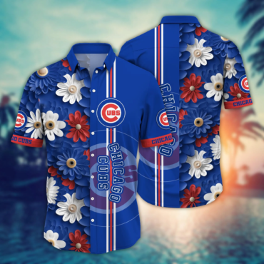 Chicago Cubs MLB Hawaiian Shirt Sun Soaked Aloha Shirt