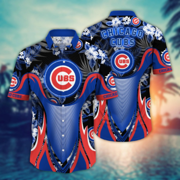 Chicago Cubs MLB Hawaiian Shirt Sunlight Aloha Shirt