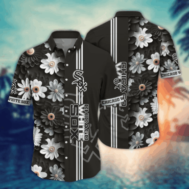 Chicago White Sox MLB Hawaiian Shirt Fiery Aloha Shirt