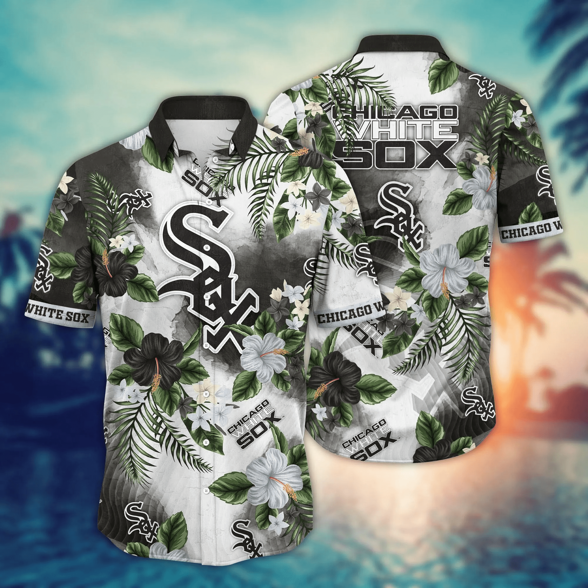 Chicago White Sox MLB Hawaiian Shirt Sundowntime Aloha Shirt
