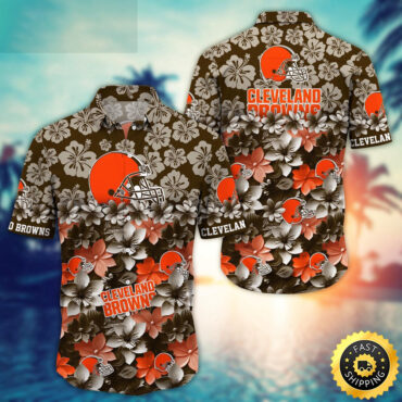 Cleveland Browns Hawaii Shirt Trending Summer For NFL Fans