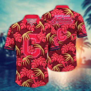 Cleveland Indians MLB Hawaiian Shirt Sunning Aloha Shirt