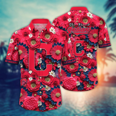 Cleveland Indians MLB Hawaiian Shirt Trending For This Summer Customize Shirt