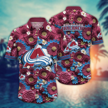 Colorado Avalanche Nhl Hawaiian Shirt Trending For This Summer Customize Shirt