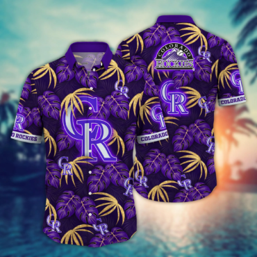 Colorado Rockies MLB Hawaiian Shirt Tide Aloha Shirt