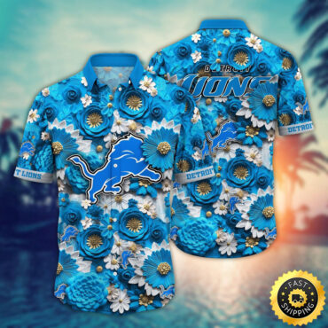Detroit Lions Hawaii Shirt Stand Out From The Crowd