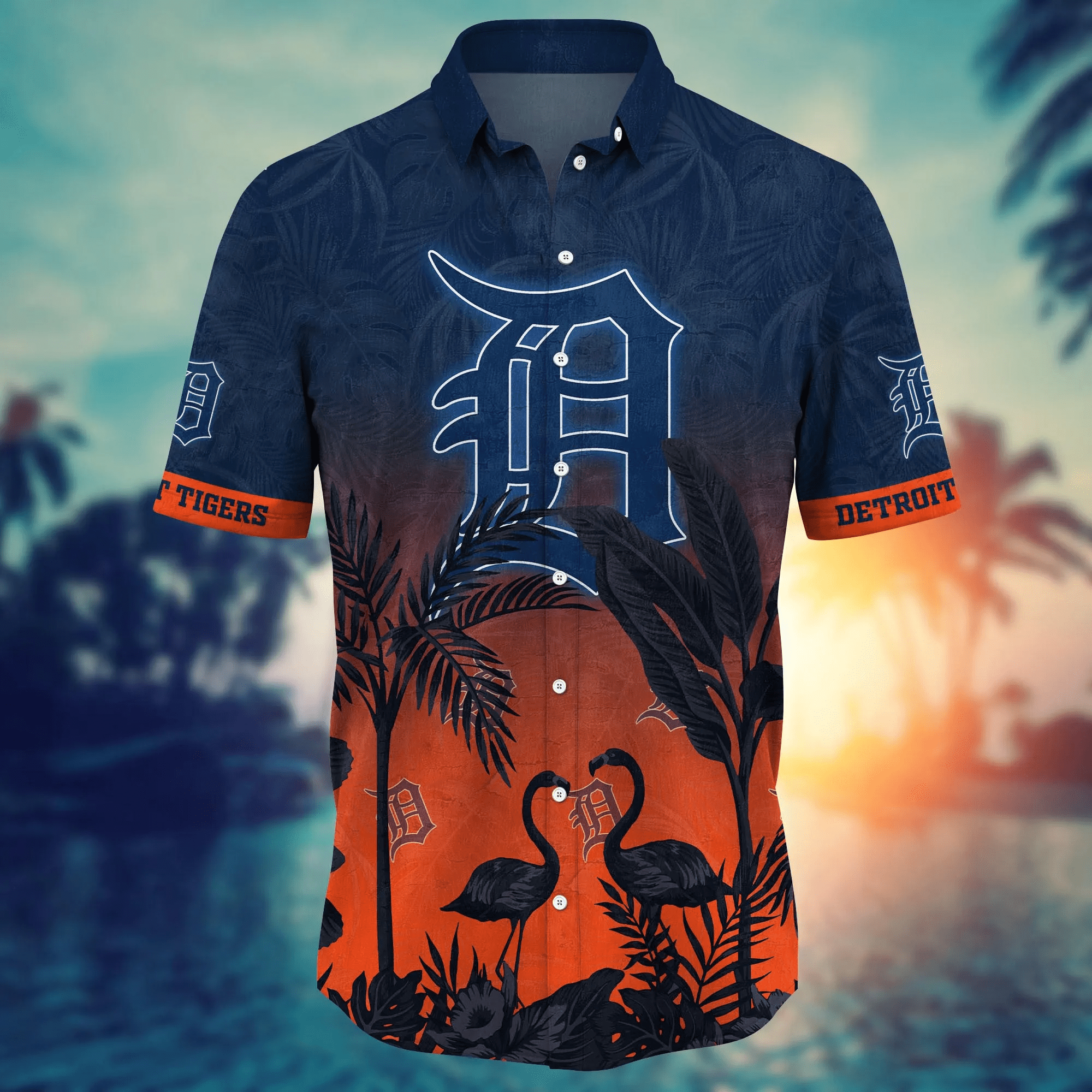 Detroit Tigers MLB Hawaiian Shirt Sunscreentime Aloha Shirt
