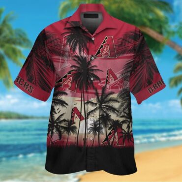 Arizona Diamondbacks Tropical Hawaiian Short Sleeve Elegance Shirt Design