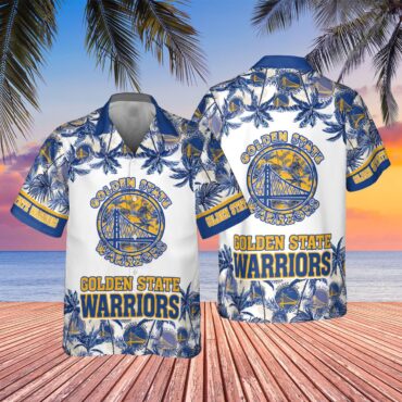 Golden State Warriors Inspired Hawaiian Shirt
