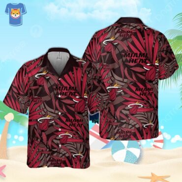Miami Heat Hawaiian Beach Vacation Wear For Both Genders