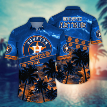 Houston Astros MLB Hawaiian Shirt Sun Soaked Aloha Shirt