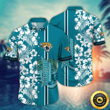 Jacksonville Jaguars Hawaii Shirt  Flower Exotic Island Fashion