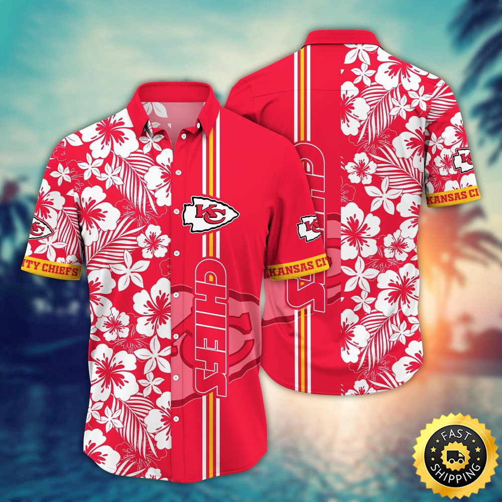 Kansas City Chiefs Hawaii Shirt Flower Exotic Island Fashion