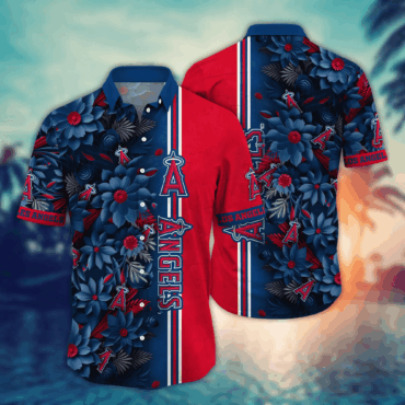 Los Angeles Angels MLB Hawaiian Shirt Custom Popsicles Aloha Shirt