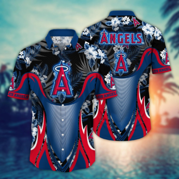 Los Angeles Angels MLB Hawaiian Shirt July Aloha Shirt