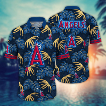 Los Angeles Angels MLB Hawaiian Shirt Vacation Aloha Shirt