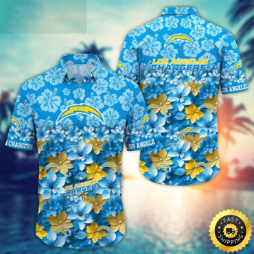 Los Angeles Chargers Hawaii Shirt Trending Summer For NFL Fans