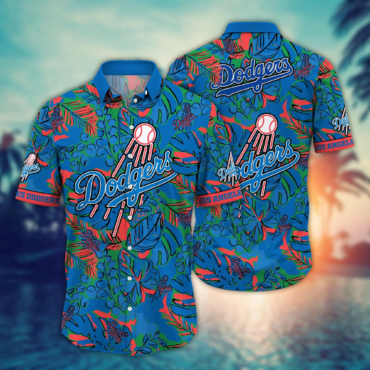 Los Angeles Dodgers MLB Hawaiian Shirt Sprinklers Aloha Shirt