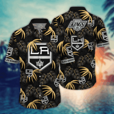 Los Angeles Kings NHL Hawaiian Shirt August Aloha Shirt